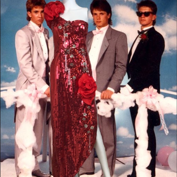 80's formal wear